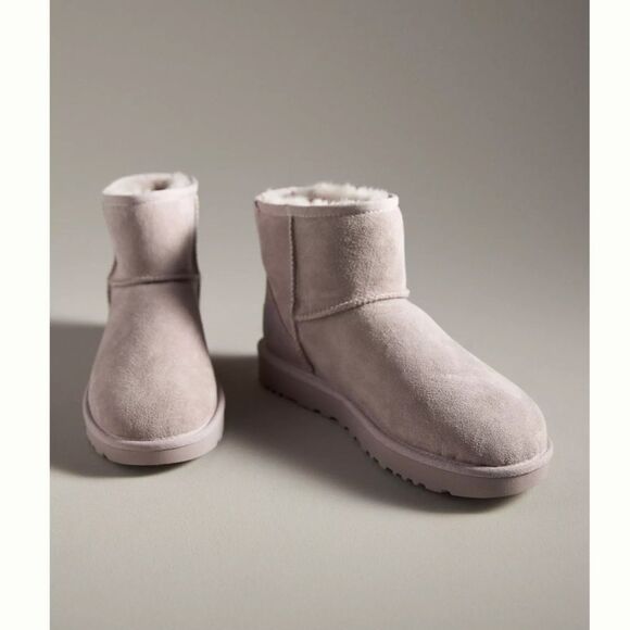 UGG Classic Mini II Boots in Pale Smoke - Picture 2 of 3